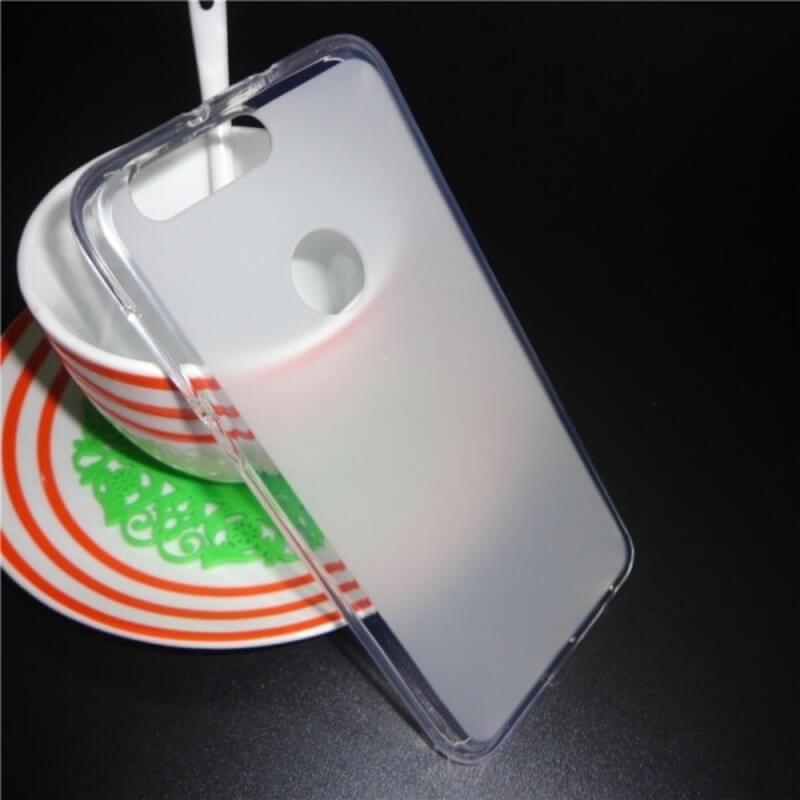 SES Silikónový mliečny ochranný obal pre Xiaomi Redmi 7A - biely 10501