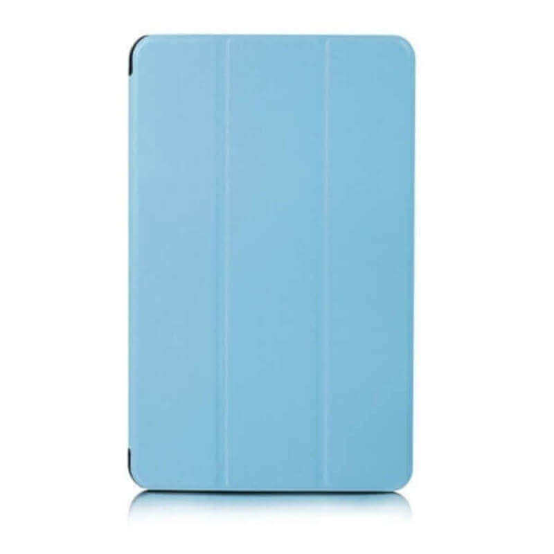 2v1 Smart flip cover + zadný plastový ochranný kryt pre Samsung Galaxy Tab S6 Lite (SM-P610) - svetlo modrý