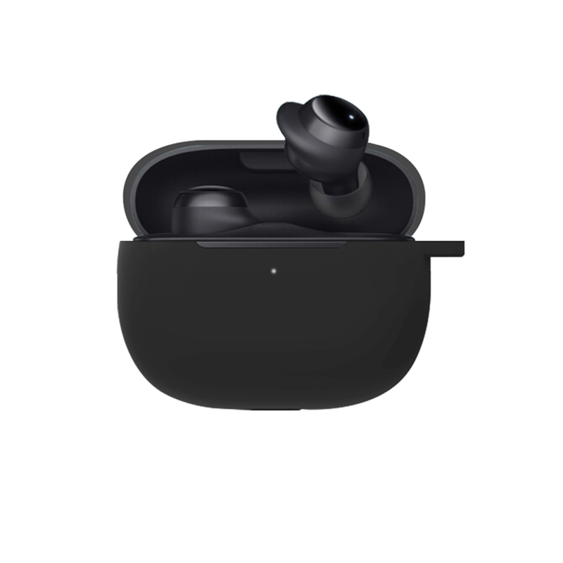 SES Silikónové ochranné puzdro pre Xiaomi Redmi Buds 3- čierne 11104