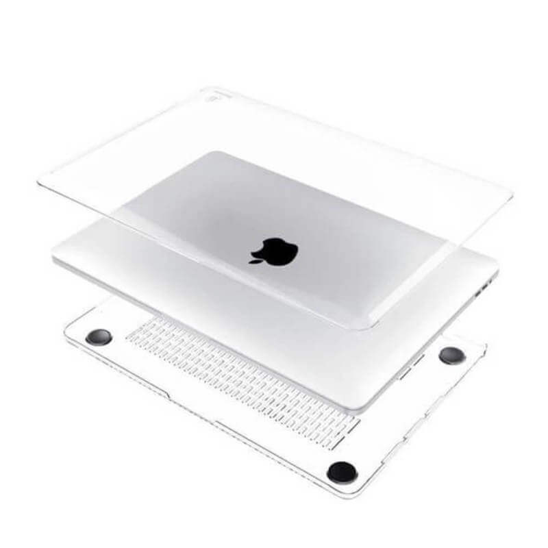 Plastový ochranný obal pre Apple MacBook Air 13,6" (2022, M2) - priehľadný