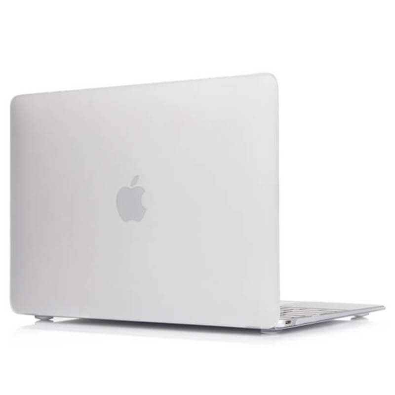 Plastový ochranný obal pre Apple MacBook Air 13,6" (2022, M2) - biely