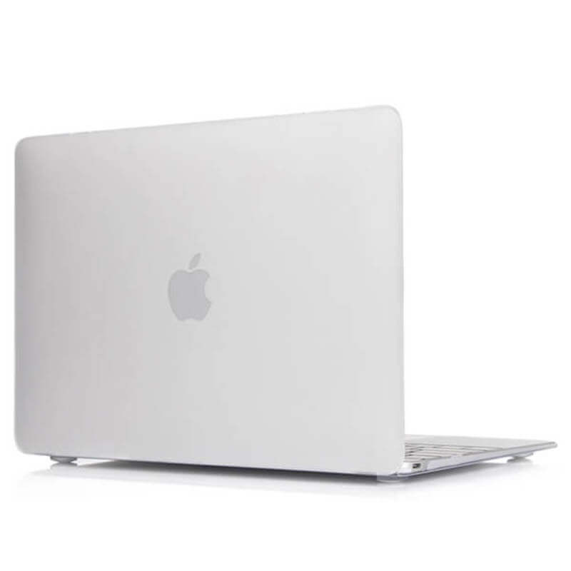 SES Plastový ochranný obal pre Apple MacBook Air 13,6" (2022, M2) - biely 11480