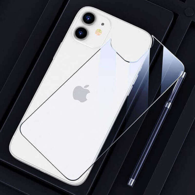 3x Zadné ochranné tvrdené sklo pre Apple iPhone 14 Pro - 2+1 zdarma