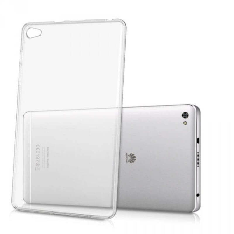 SES Ultratenký silikónový obal pre Huawei MatePad 11 - biely 11675