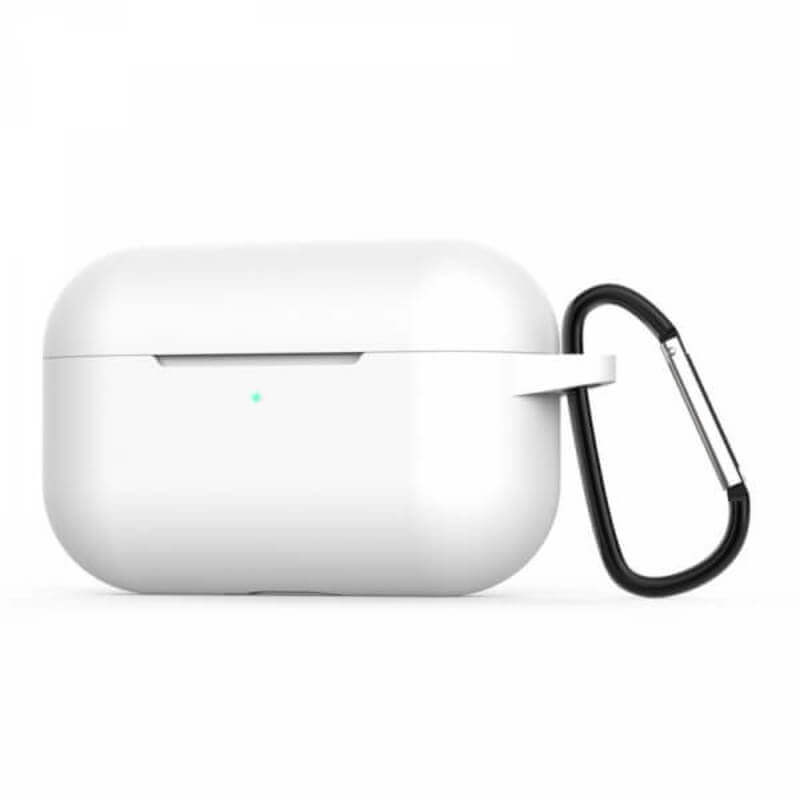 Silikónové ochranné puzdro pre Apple AirPods Pro (2.generace) - biele
