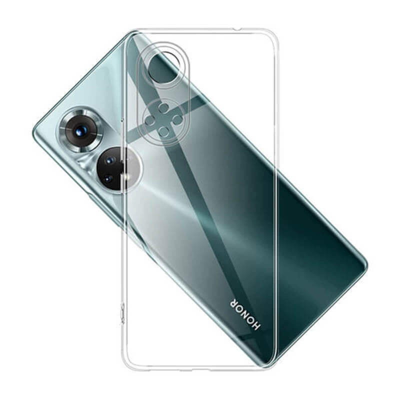 SES Silikónový obal pre Honor 70 - priehľadný 12056