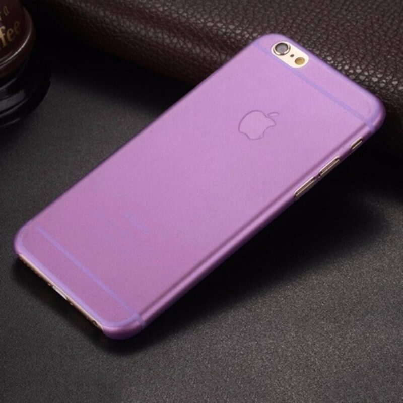 Ultratenký plastový kryt pre Apple iPhone 13 Pro Max - fialový