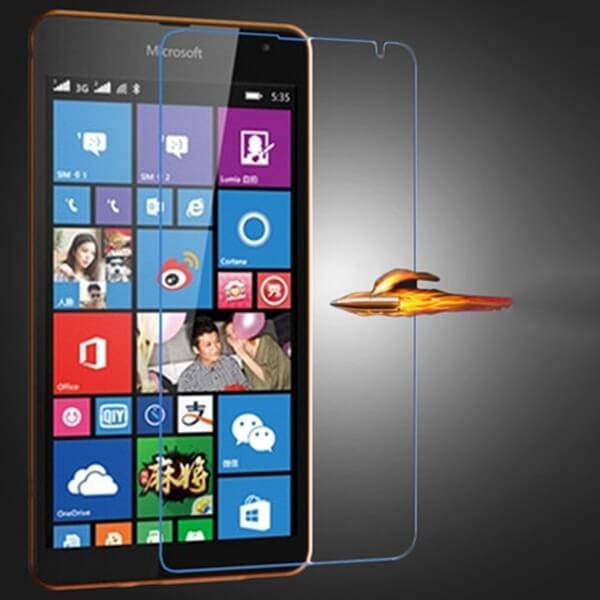 3x Ochranné tvrdené sklo pre Nokia Lumia 535 - 2+1 zdarma