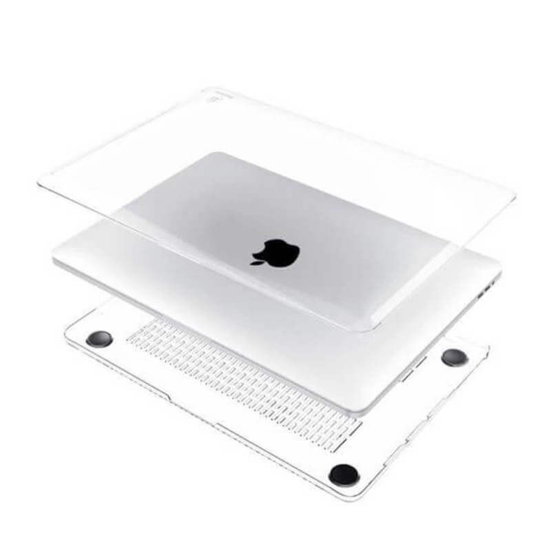 SES Plastový ochranný obal pre Apple MacBook Air 15,3" (2023, M2) - priehľadný 12851