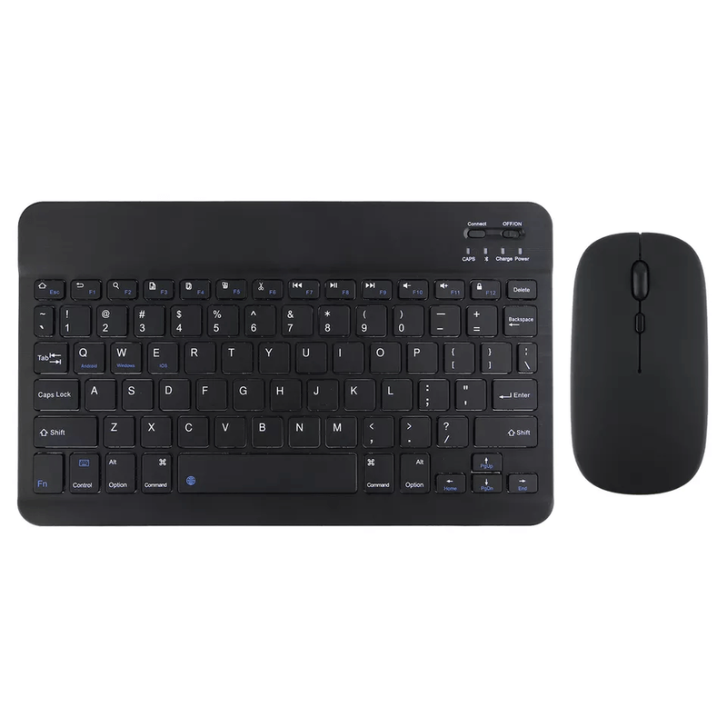 Bezdrátová myš s klávesnicí čierna