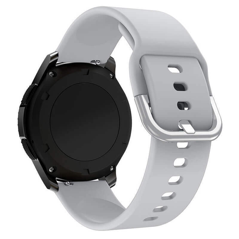 SES Silikónový remienok pre chytré hodinky Amazfit GTR Mini - šedý 15317