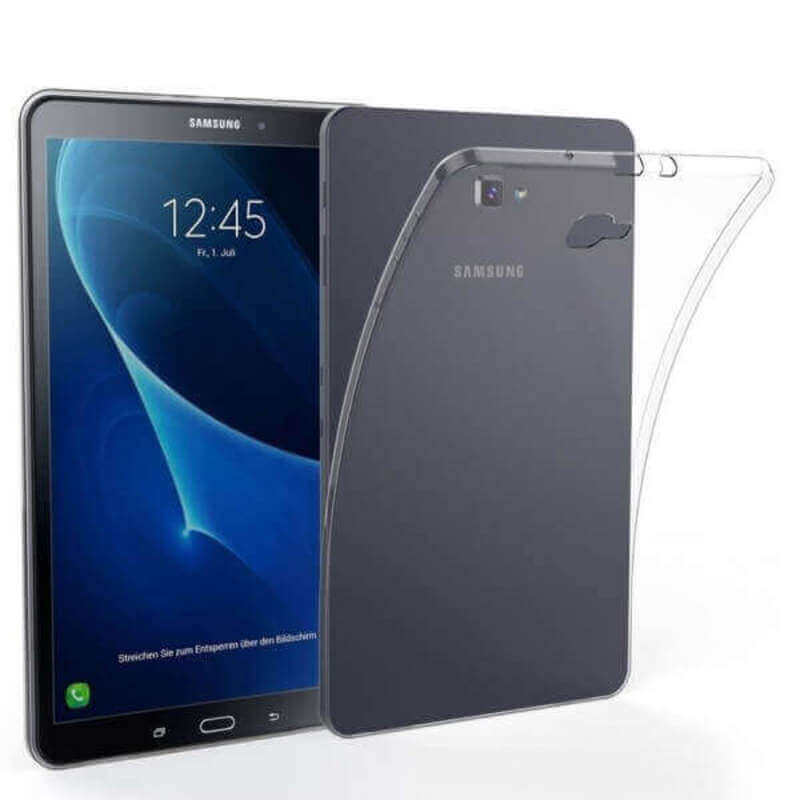SES Ultratenký silikónový obal pre Samsung Galaxy Tab S9 - biely 15534