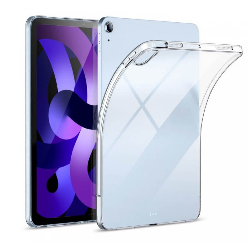 Ultratenký silikónový obal pre Apple iPad 10.2" 2021 (9. generace) - priehľadný