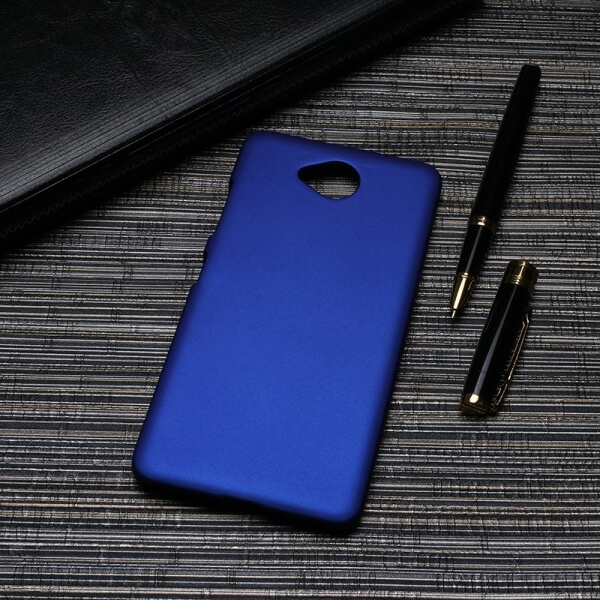 Plastový obal pre Nokia Lumia 650 - tmavo modrý
