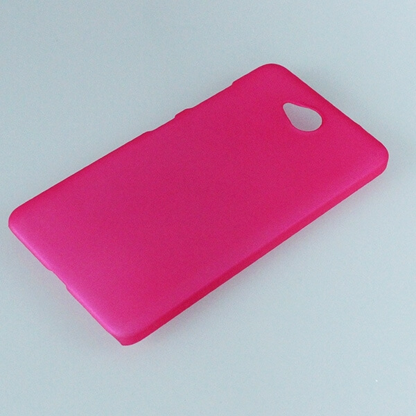 Plastový obal pre Nokia Lumia 650 - tmavo ružový