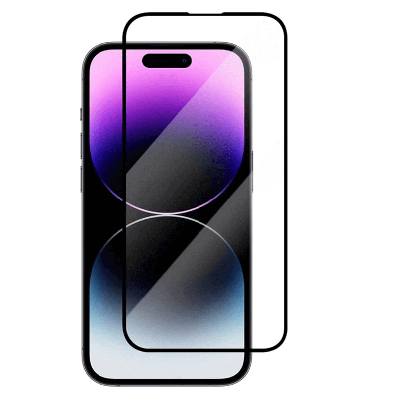 3D ochranné tvrdené sklo s rámčekom pre Apple iPhone 14 Plus - čierne