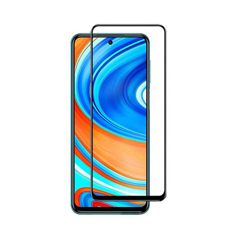 3D ochranné tvrdené sklo s rámčekom pre Xiaomi Redmi Note 7 - čierne