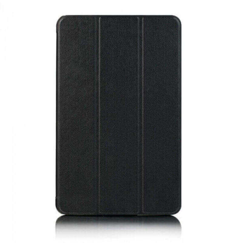 2v1 Smart flip cover + zadný plastový ochranný kryt pre Lenovo TAB P12 - čierny