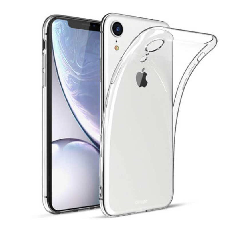 Silikónový obal pre Apple iPhone XR - priehľadný