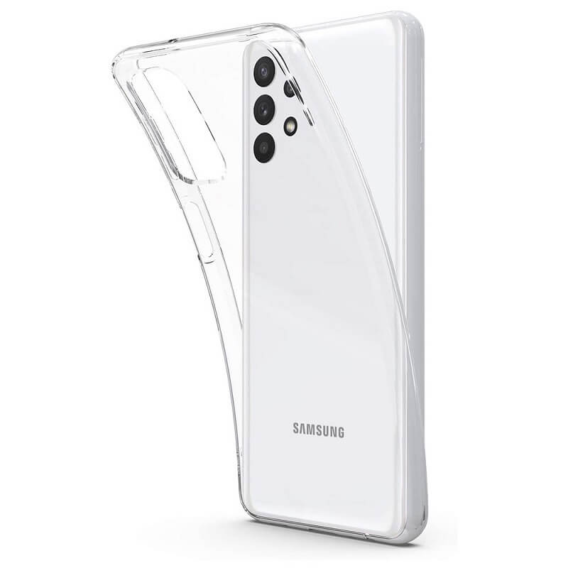 SES Silikónový obal pre Samsung Galaxy A13 4G - priehľadný 10654