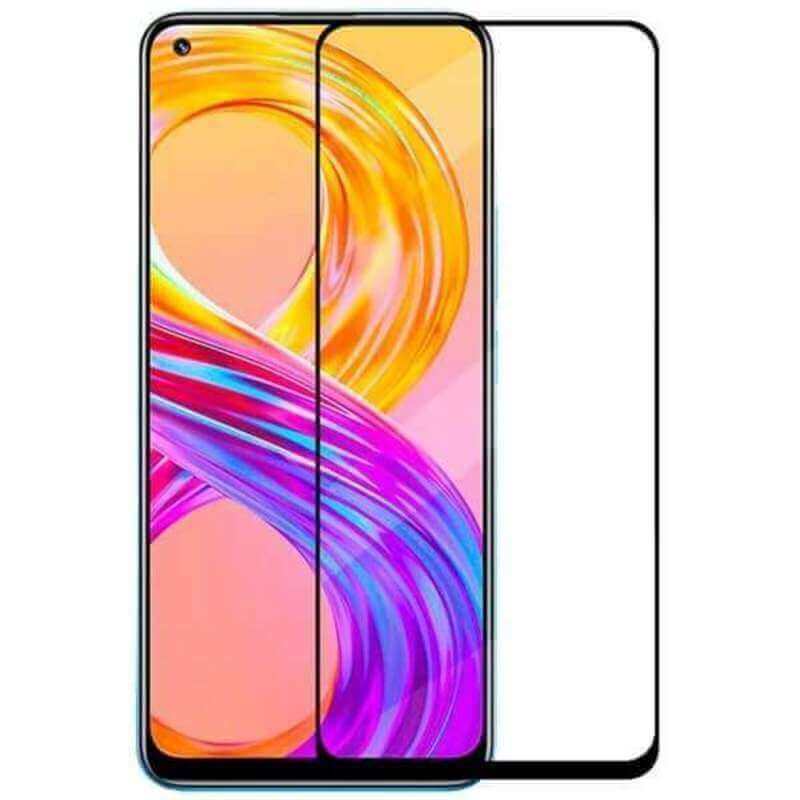 3x 3D ochranné tvrdené sklo s rámčekom pre Realme C53 - čierne - 2+1 zadarmo
