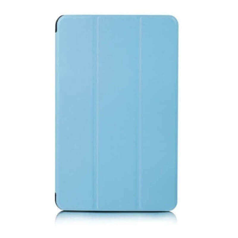 SES 2v1 Smart flip cover + zadný plastový ochranný kryt pre Samsung Galaxy Tab S9 FE - svetlo modrý 16647