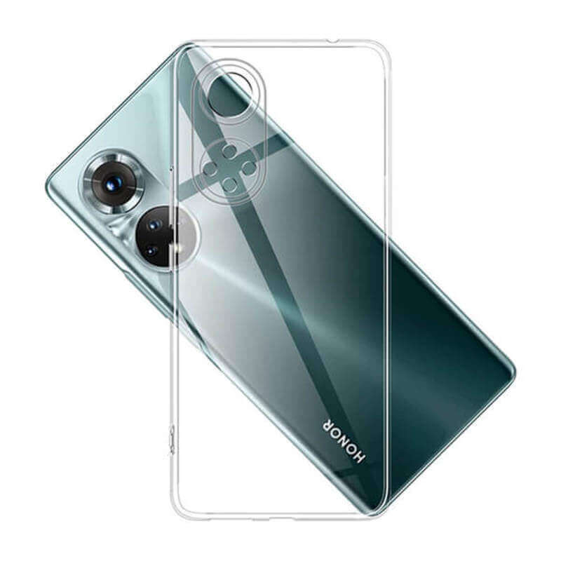 SES Silikónový obal pre Honor 70 Lite - priehľadný 16658