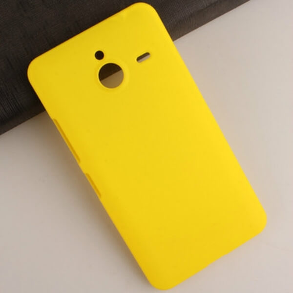 Plastový obal pre Nokia Lumia 640 XL, LTE - žltý