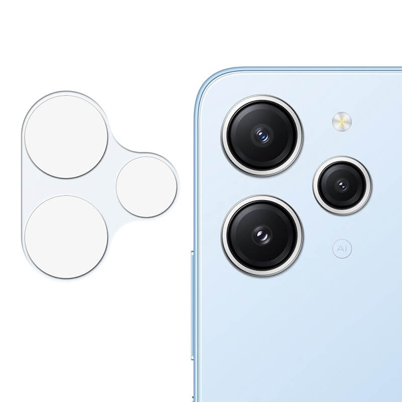 SES 3x Ochranné sklo na šošovku fotoaparátu a kamery pre Xiaomi Redmi 12 5G 16794