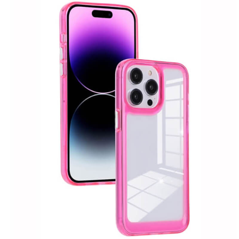 SES Super odolný ochranný silikónový obal pre Apple iPhone 12 Pro Max - ružový 10928