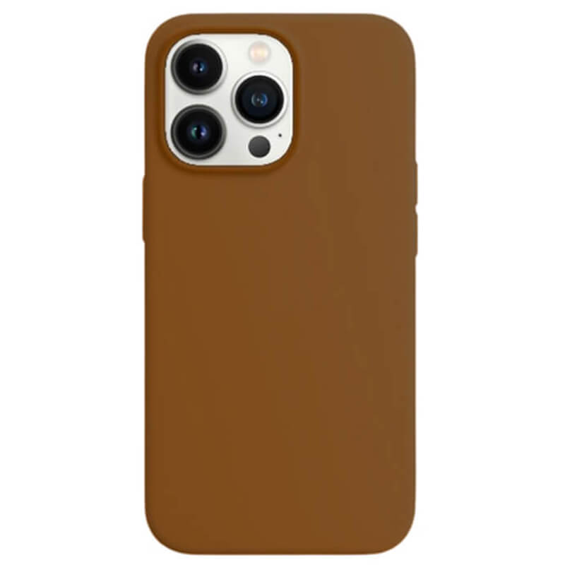 Magnetic Leather MagSafe kožený kryt pre Apple iPhone 12 mini - hnedý