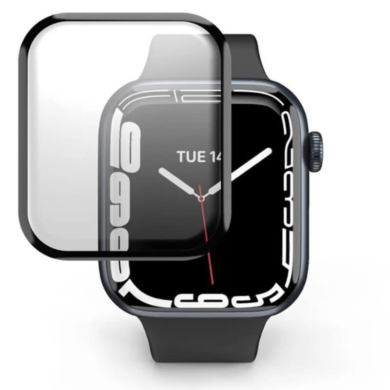 3x Náhradná 3D ochranná fólia k aplikátoru 2+1 zadarmo pre Apple Watch 44 mm (5.série)