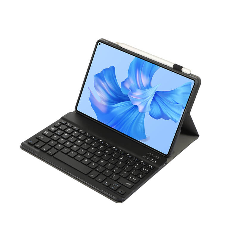 Puzdro s podsvietenou klávesnicou a držiakom na stylus pre Xiaomi Redmi Pad SE 11'' - čierne