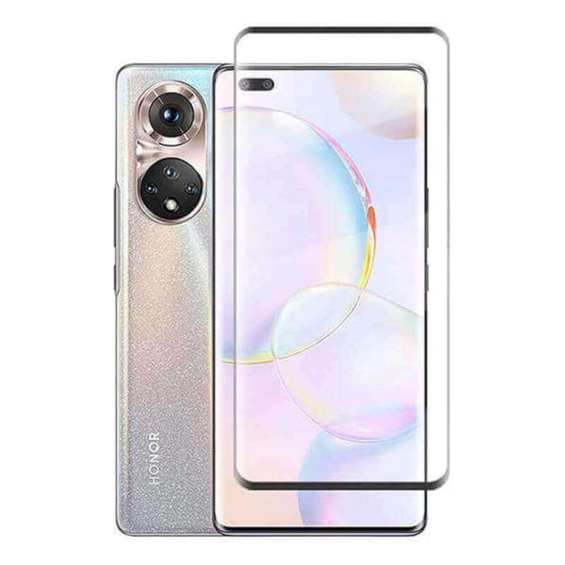 3D ochranné tvrdené sklo pre Honor 200 Pro 5G - čierne
