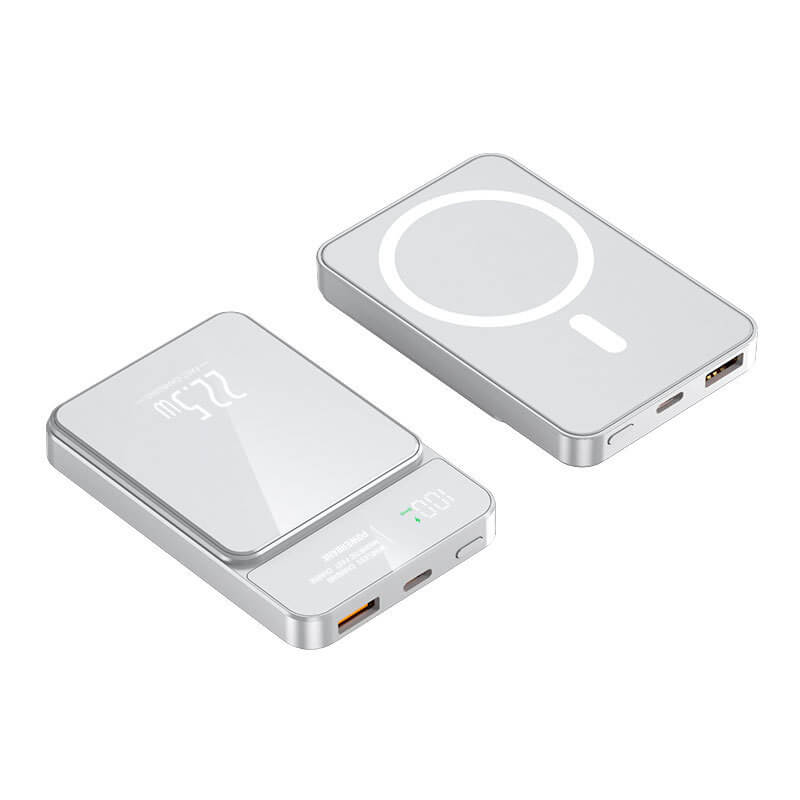 SES Powerbanka s Magsafe a displejom 10000 mAh - biela 17245