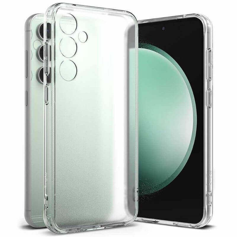 SES Silikónový obal pre Samsung Galaxy S24 FE - priehľadný 17397
