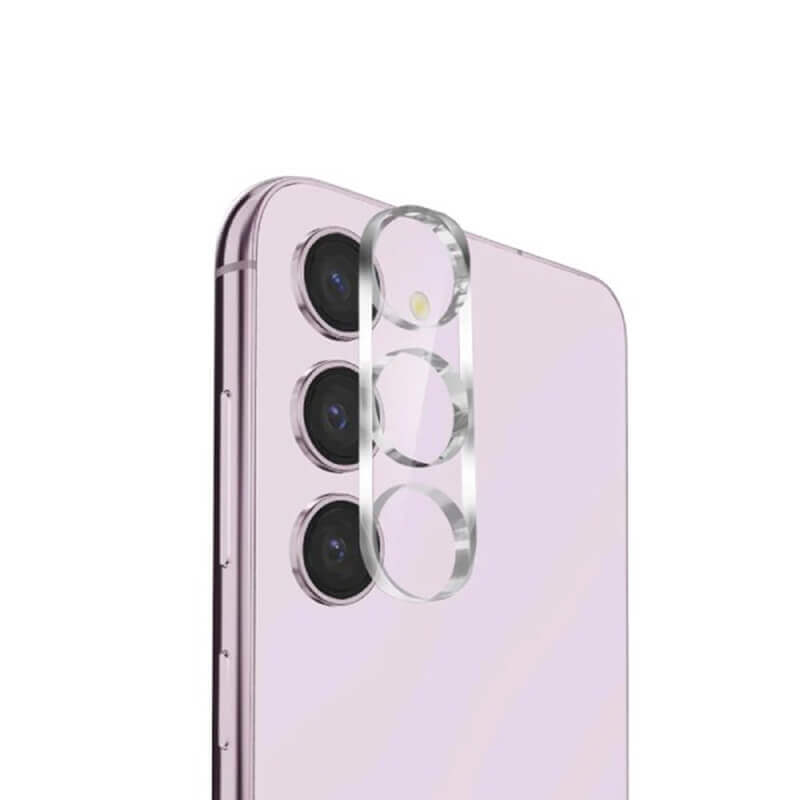SES 3x Ochranné sklo na šošovku fotoaparátu a kamery pre Samsung Galaxy S24 FE 17412