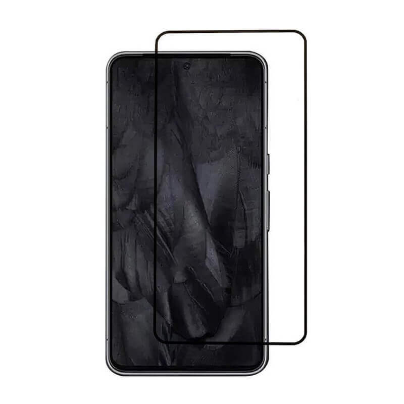 SES 3D ochranné tvrdené sklo s rámčekom pre Google Pixel 8a - čierne 17726