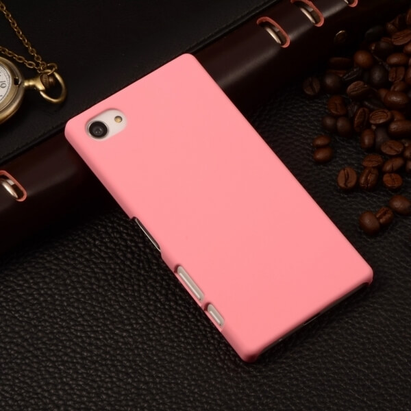 Plastový obal pre Sony Xperia Z5 - svetlo ružový
