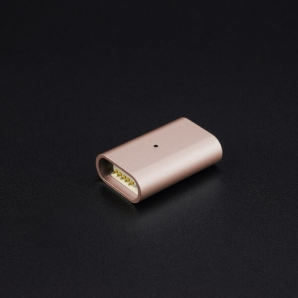 Magnetická nabíjací redukcia Lightning pre Apple iPhone, iPod, iPad ružová