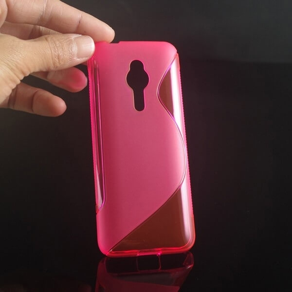 Silikónový ochranný obal S-line pre Nokia 230 - ružový